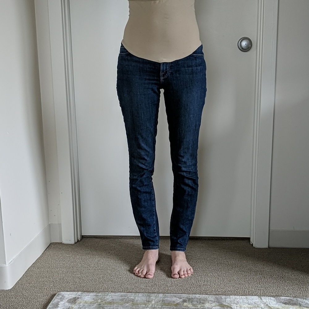 Frame skinny maternity jeans